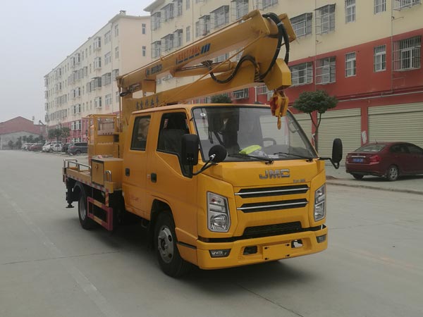 江鈴順達(dá)雙排藍(lán)牌13米高空作業(yè)車(chē)